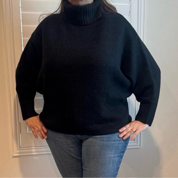 Universal Thread Women's Soft cream Turtleneck Sweater - Picture 4 of 5